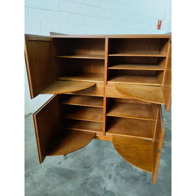 Mid-Century Modern Vintage Danish Teak Sideboard, 1970s For Sale - Image 3 of 11
