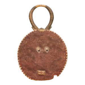Rusted Brown African Sun Mask
