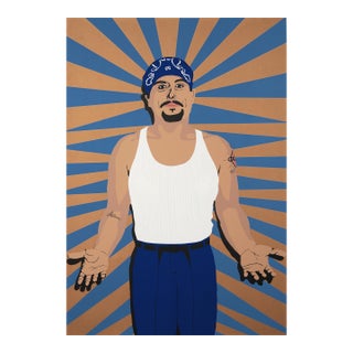 'Veterano' by Lawrence Colacion, 1995, Chicano Art, Xicano, Los Angeles, Lacma, Self Help Graphics & Art For Sale