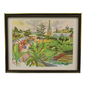 Tropical Street Scene