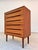Teak Chest of Drawers with Recessed Long Handles, Denmark, 1960s For Sale - Image 3 of 11