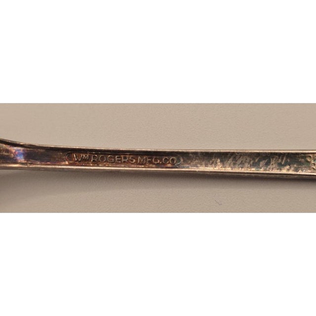 Wm. Rogers & Son Lady Fair 6 Inch Silver-Plated Vintage Cocktail Pickle Fork Wm. Rogers & Son Lady Fair 6 Inch Silver-...