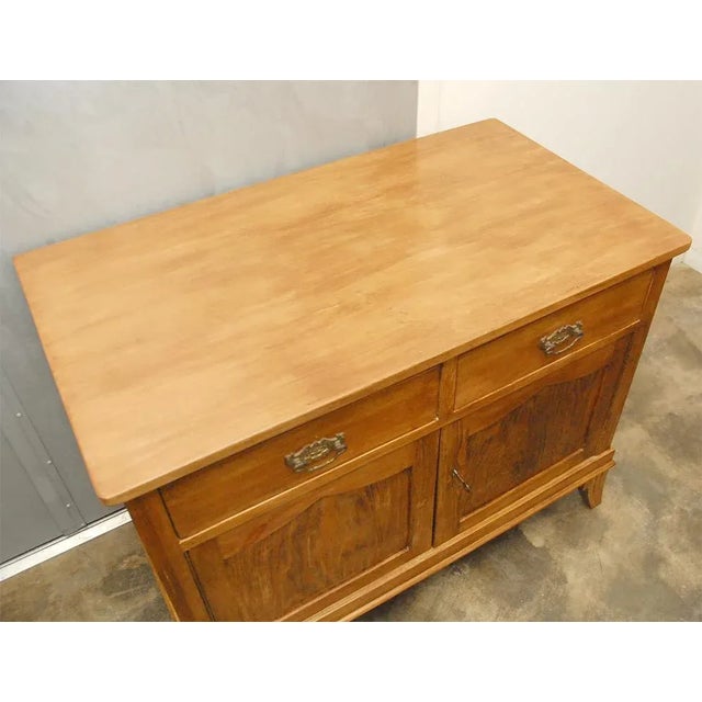 1930s French Pine Cabinet For Sale - Image 4 of 4