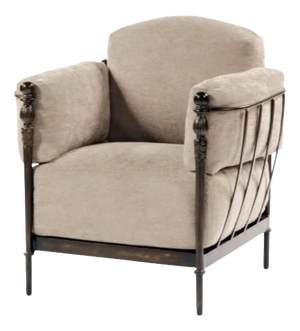 Montecito Outdoor Junior Chair in Bronze Finish by Michael Taylor
