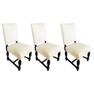 Neo-Renaissance Eclectic Chairs, 1880s, Set of 3 For Sale