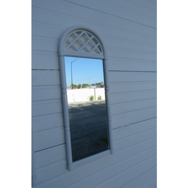 Vintage Hollywood Regency Wall Dresser Bathroom Vanity Mirrors- a Pair For Sale - Image 11 of 12