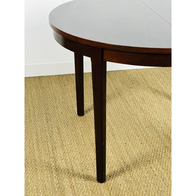 Rosewood Dining Table with Extension, 1960s For Sale - Image 11 of 15