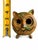 Mid 20th Century Japanese Organic Modern Hand-Cast Iron Owl Candle Lantern For Sale In New York - Image 6 of 6