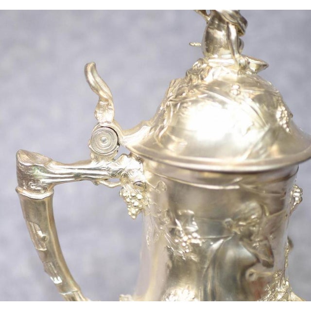 Art Nouveau Silver Plate For Sale - Image 9 of 12