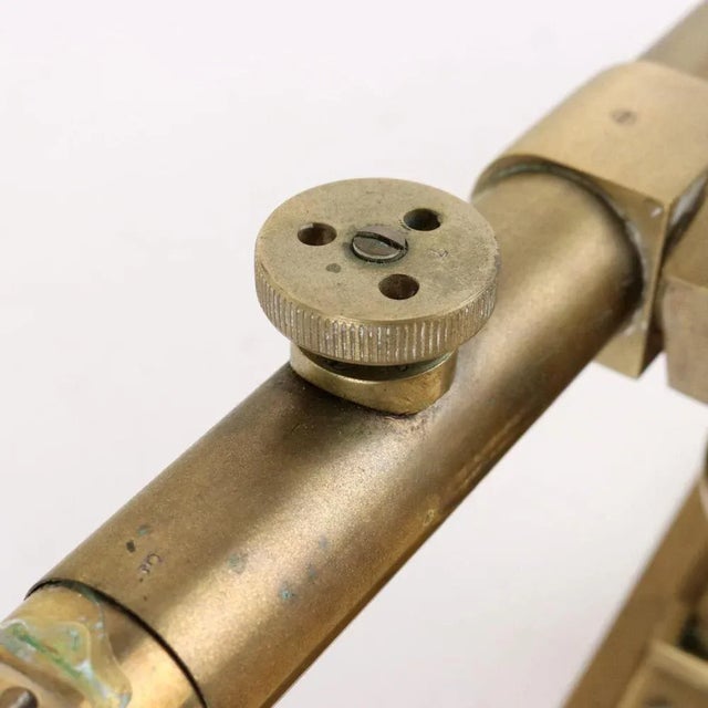 Vintage Brass Telescope Diopters For Sale - Image 5 of 9
