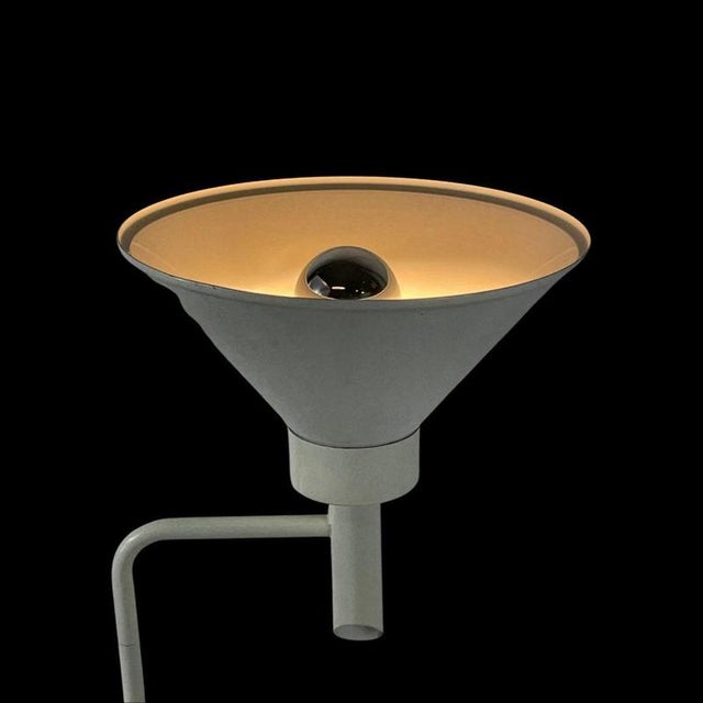 Pop Art / Space Age Funnel Shaped Lamp with Adjustable Base For Sale - Image 5 of 7