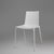 Vintage White Design Chair, Belgium, 2000s For Sale - Image 11 of 11