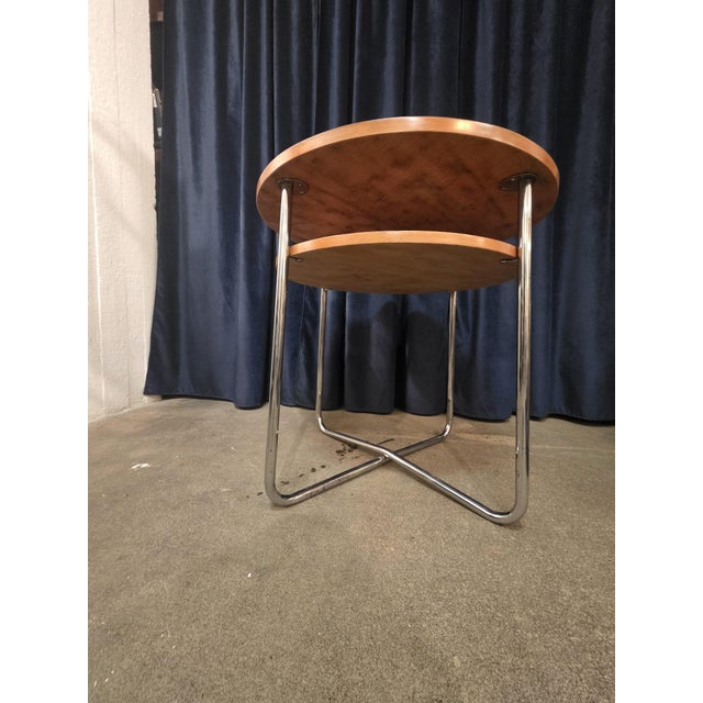 Silver Tubular Dining Table, 1930s For Sale - Image 8 of 10