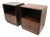 George Nelson Styled Walnut Nightstands for Ramseur For Sale