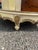 Vintage Italian-Style Marquetry Round Accent Table / Nightstand With Storage For Sale - Image 10 of 12