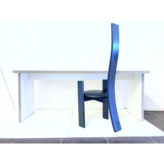 Postmodern Kroma Desk attributed to Antonia Astori for Driade, 1980s For Sale - Image 3 of 16