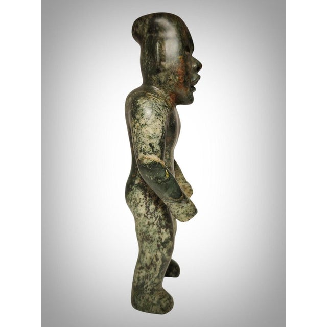 Preclassic Olmec Figurine in Stone For Sale - Image 14 of 15
