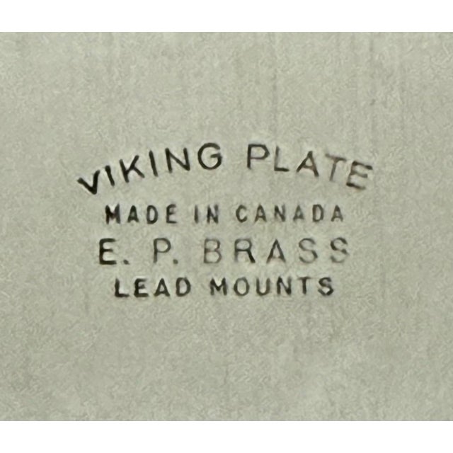 Silver Vintage Silver Plated Holiday Serving Tray Viking Plate Canada For Sale - Image 8 of 8