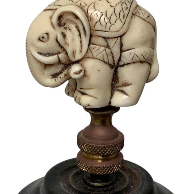 Japanese Antique Japanese Imari Porcelain Baluster Vase Table Lamps Late Meiji Taisho - a Pair For Sale - Image 3 of 12