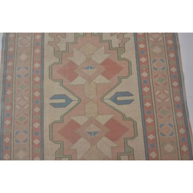 Authentic Vintage Floor Rug For Sale - Image 9 of 10