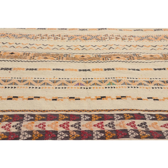 Early 21st Century Taznakht Moroccan Kilim Rug, 07'04 X 11'06 For Sale - Image 5 of 10