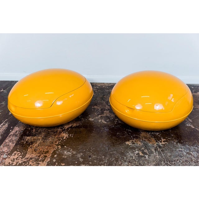 Garden Egg Chairs by Peter Ghyczy, 1968, Set of 2 For Sale - Image 15 of 18