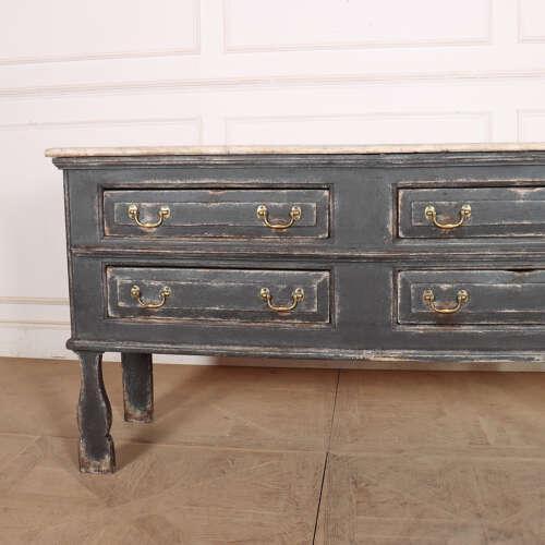 English Painted Dresser Base For Sale - Image 3 of 18