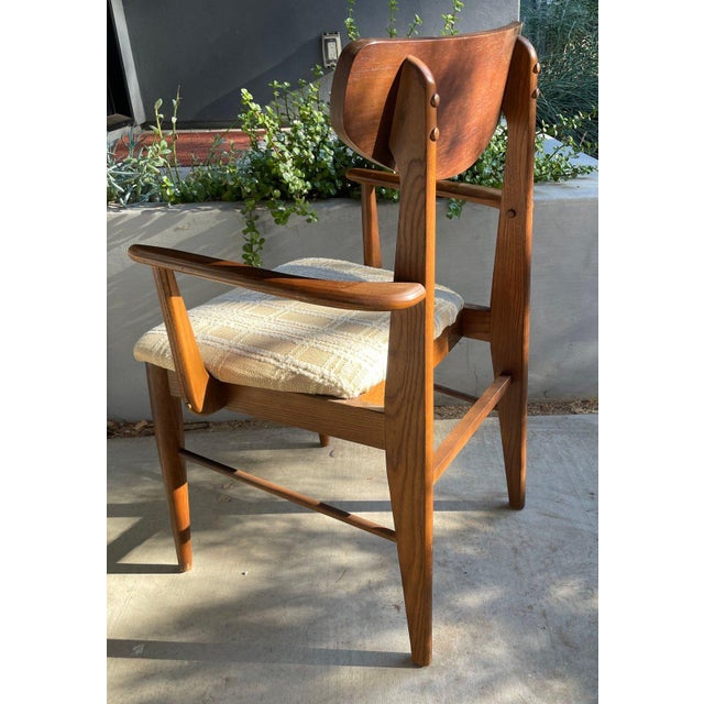 Pair Vintage Stanley Furniture Mid Century Modern Armchairs – 1960s For Sale In Sacramento - Image 6 of 10