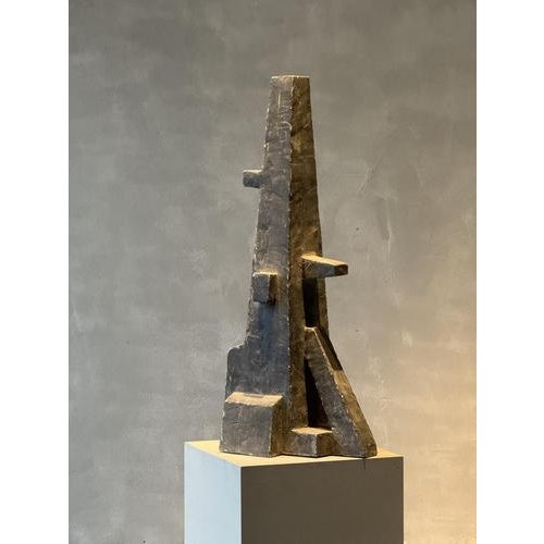 1970s Unknown, Brutalist Sculptures, 1970s, Concrete, Set of 2 For Sale - Image 5 of 11