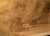 1960s Shōwa Era Japanese Byobu Screen "Landscape With Bridge" on Gold Background For Sale - Image 13 of 18