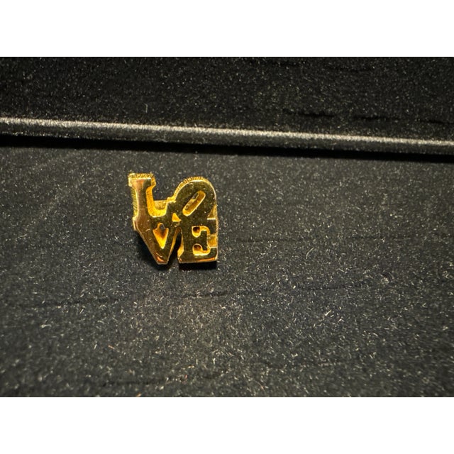 Metal Love Ring from Robert Indiana, 1970s For Sale - Image 7 of 8