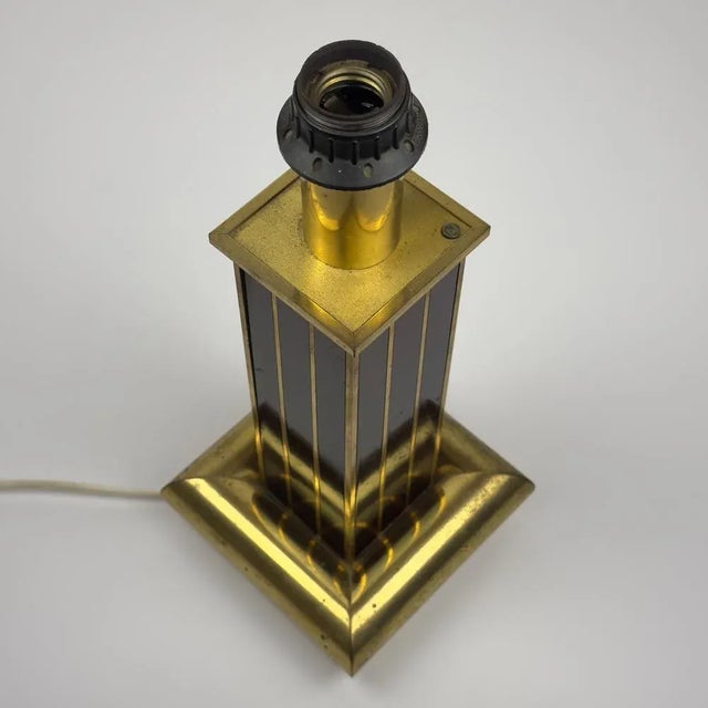 Mid-Century Modern Vintage Table Lamp by AV Vikić, 1980s For Sale - Image 3 of 15