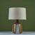 Brown David Cressey Stoneware Flame Glaze Table Lamp For Sale - Image 8 of 12
