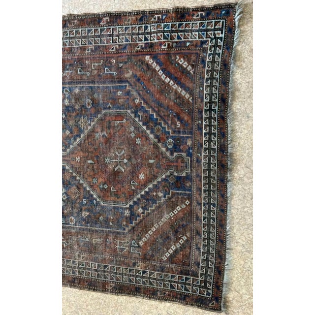 Antiques Caucasian Shirvan Medallion Rug, 1890s For Sale - Image 5 of 9
