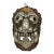Early 20th Century Tibetan Buddhist Kapala Turtle Shell Ritual Mask For Sale