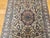Vintage Nain Area Rug, Hand-Knotted Wool & Silk, Floral Pattern, 4x7, Ivory & Blue For Sale - Image 11 of 17