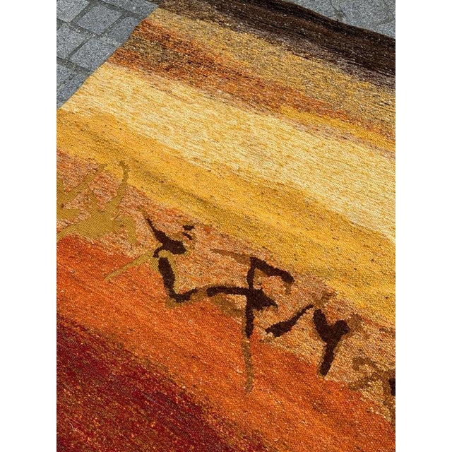 Vintage French Aubusson Tapestry by P. Gachon, 1960s For Sale - Image 6 of 18