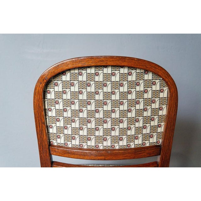 Art Nouveau No. 715 Chair by Gustav Siegel for J.&J. Kohn, Vienna, Austria, Early 20th Century For Sale - Image 16 of 18