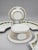 White 6 Pc, Chinese Export "Grapevine" Reticulated Porcelain Dessert Service, C. 1800 For Sale - Image 8 of 8
