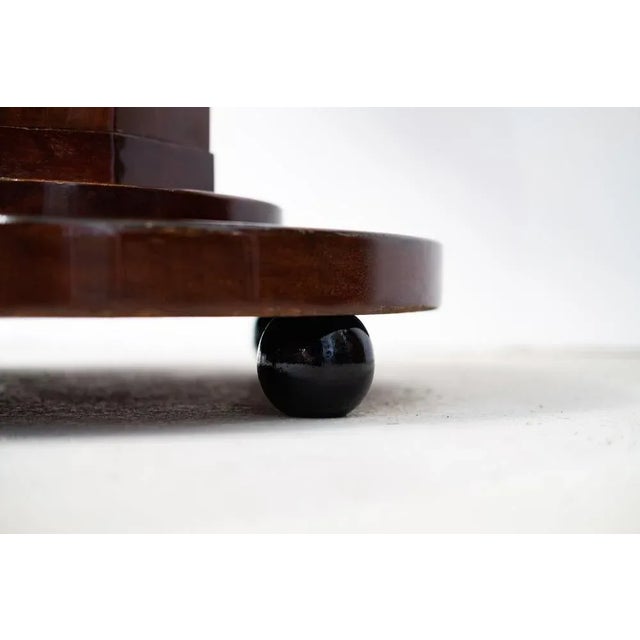 Art Nouveau Round Side Table, 1910s For Sale - Image 4 of 7