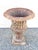 Metal Antique French Cast Iron Garden Urn For Sale - Image 7 of 15