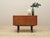 The chest of drawers was made in the 1970s in Denmark. The structure is covered with teak veneer. The legs are made of...