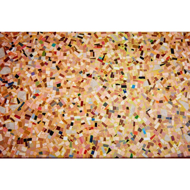 1940s Italian Dining Table with Handcrafted Terrazzo Inlay by Felix Muhrhofer, 1940s For Sale - Image 5 of 6