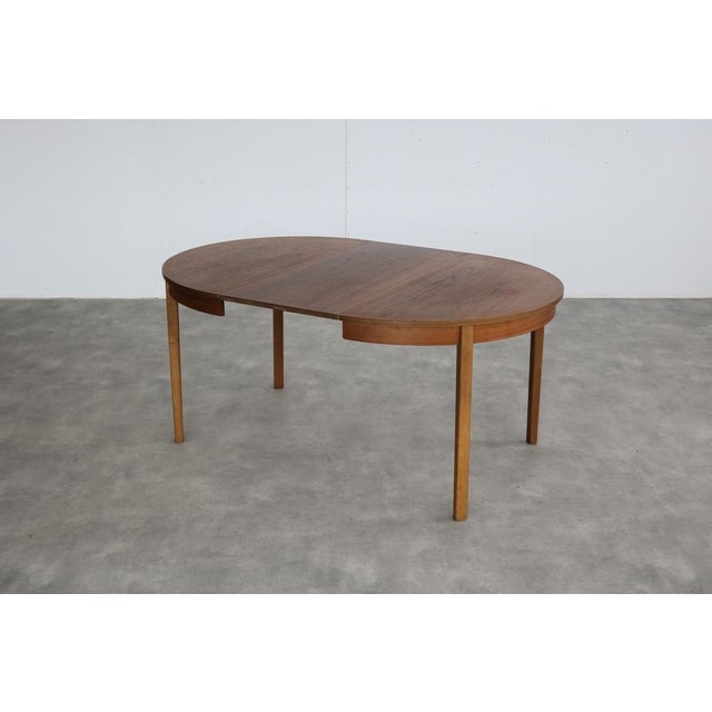 Vintage Swedish Extendable Dining Table, 1960s For Sale - Image 4 of 13