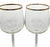 Vintage Clear Wine Glasses With Gold Rims - A Set of Four For Sale - Image 12 of 12