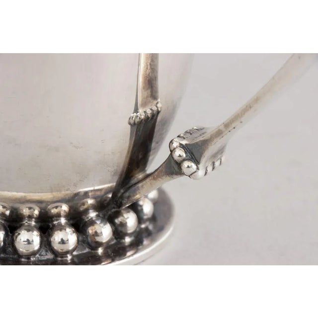 Silver Art Deco Silverplated Martini Pitcher, 1930s For Sale - Image 8 of 10