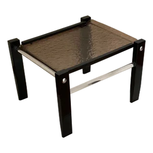 Vintage Mid Century Side Table With Removable Tray