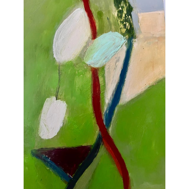 Contemporary Flower Love, Contemporary Painting For Sale - Image 3 of 4