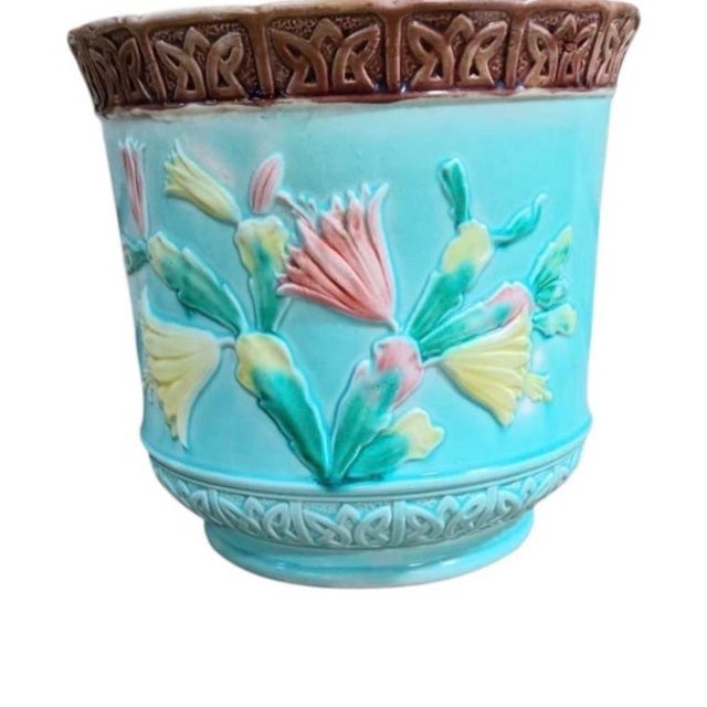 English Victorian Flowers Jardinière, circa 1880.