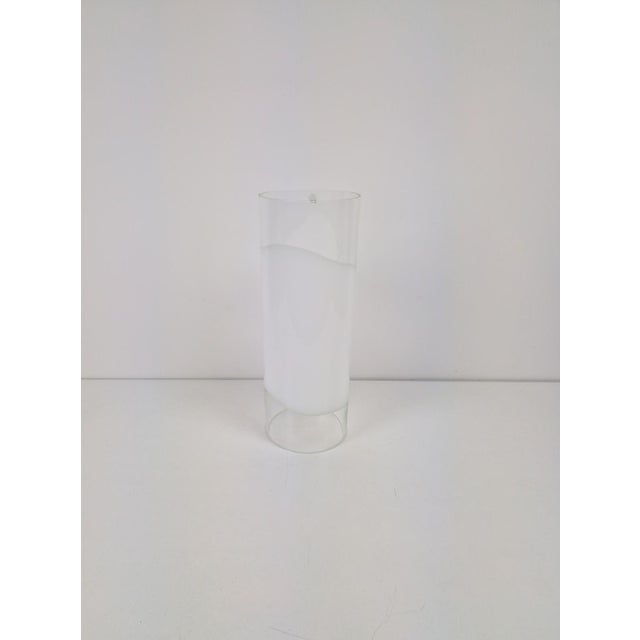 Murano Glass Cylinder Table Lamp from Vistosi, 1990 For Sale - Image 3 of 10